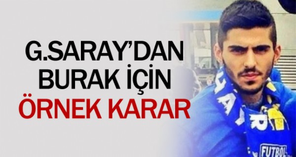 Galatasaray'dan anlaml davran